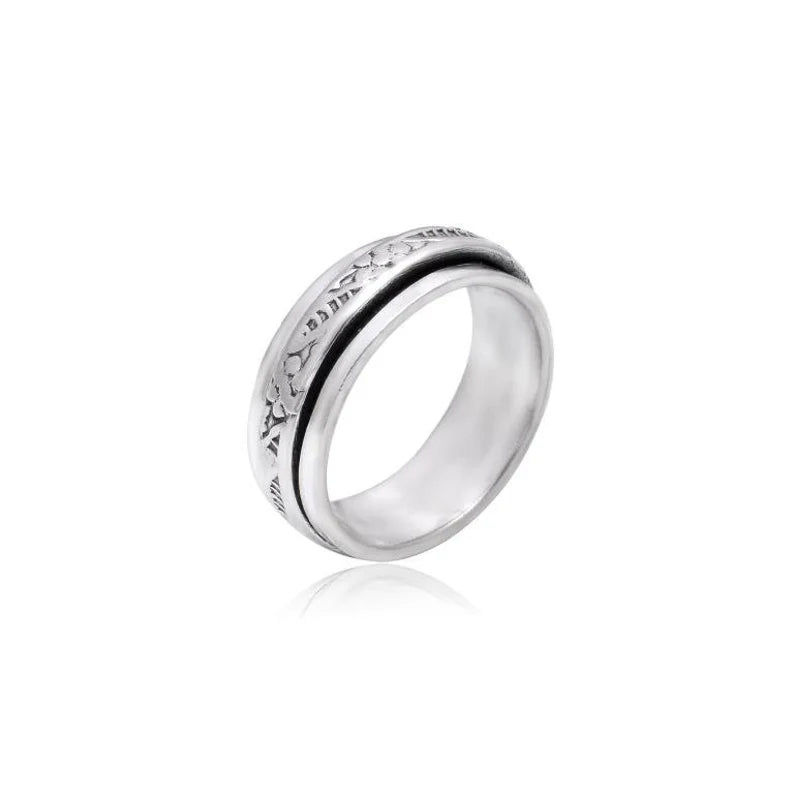 Handcrafted Spinner Band Ring