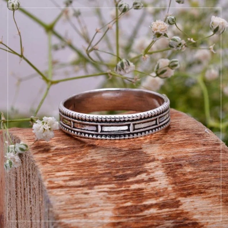 Bohemian Dainty Spinner Handcrafted Minimalist Ring