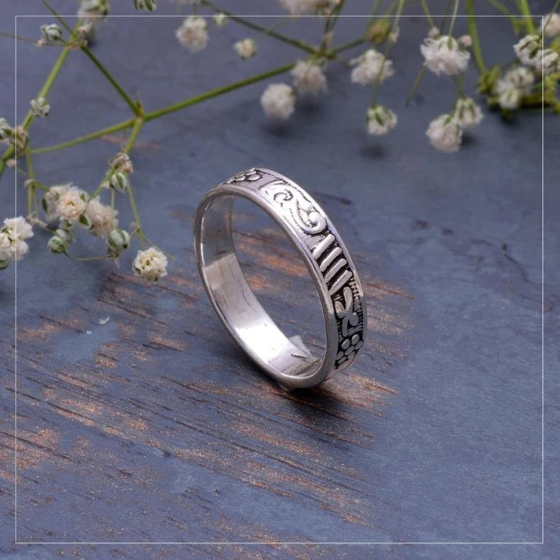 Dainty Handcrafted Handmade Spinner Bohemian Ring