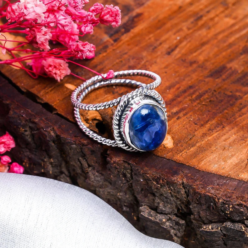 Birthstone Lapis Lazuli Gemstone Ring