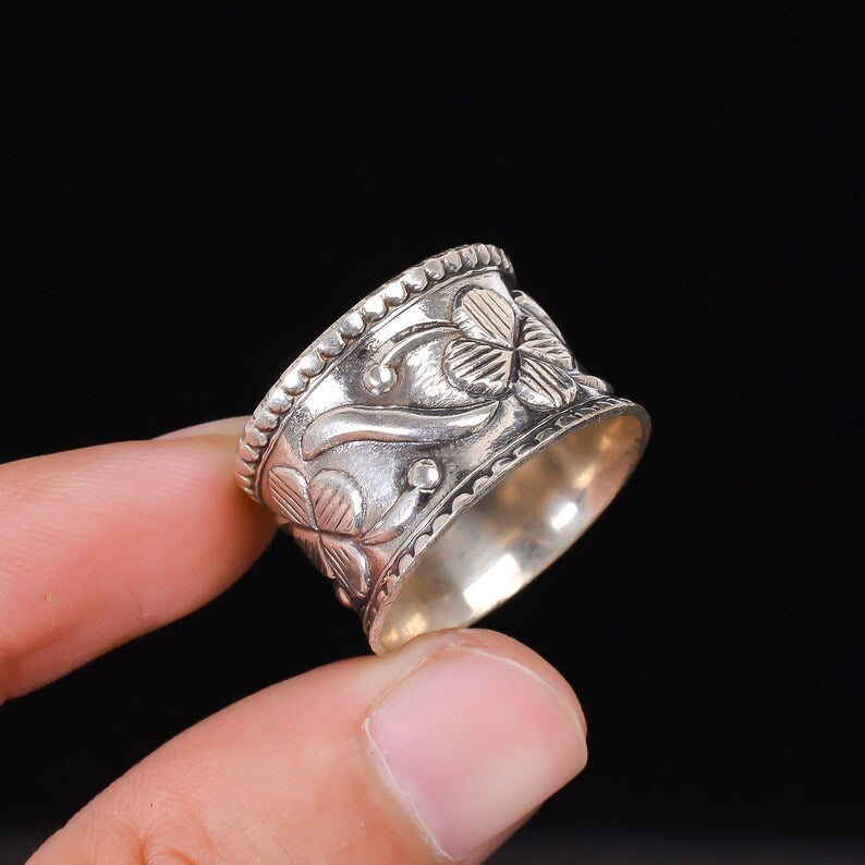 Gorgeous Designer Vintage Style Handmade Jewelry Thumb Ring