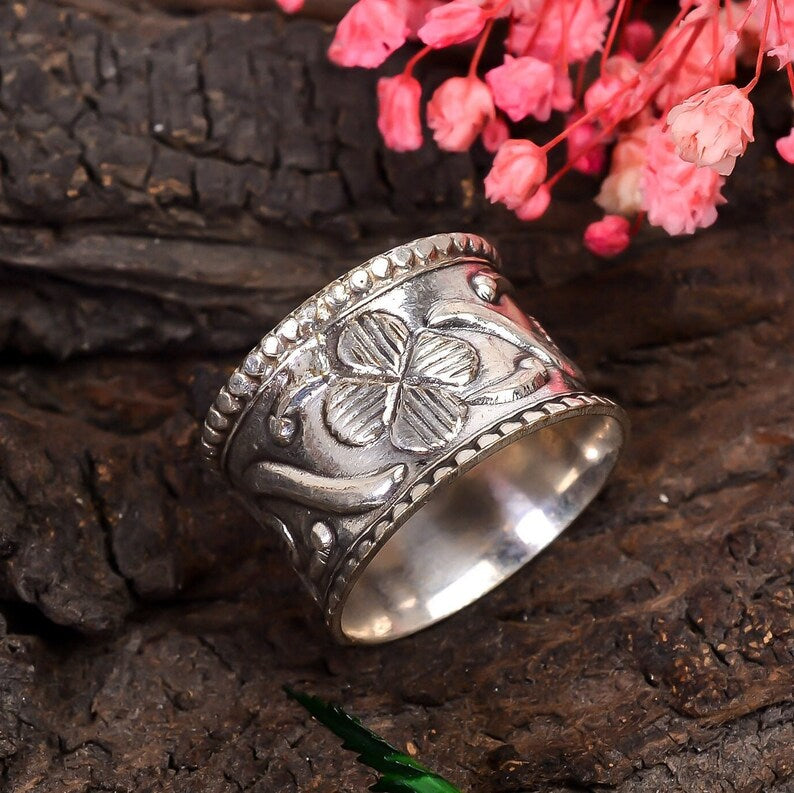 Gorgeous Designer Vintage Style Handmade Jewelry Thumb Ring