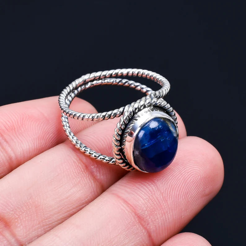 Birthstone Lapis Lazuli Gemstone Ring