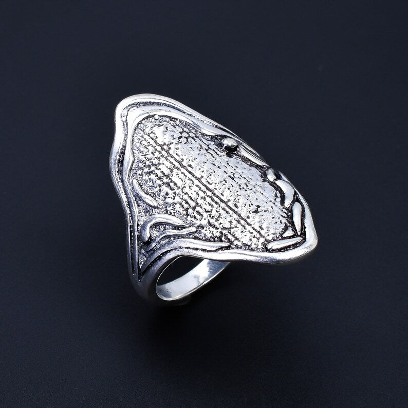 Anti-Anxiety Promise Solid Handcrafted Signet Ring