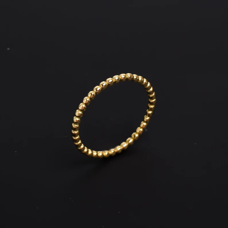Promise Handcrafted Worry Statement Ring