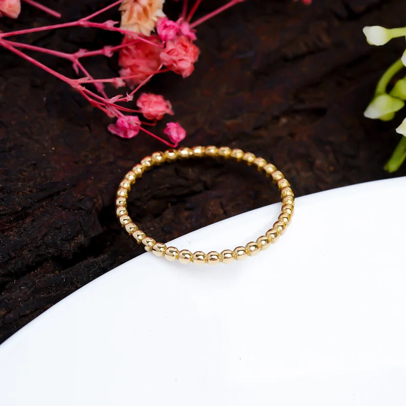 Promise Handcrafted Worry Statement Ring