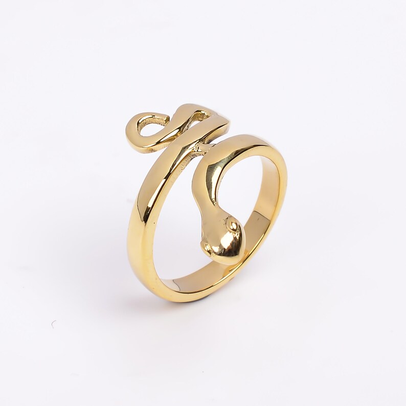 Snake Adjustable Cobra Handcrafted Statement Ring