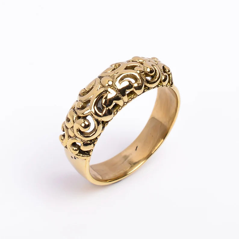 Promise Band Handcrafted Minimalist Eternity Ring