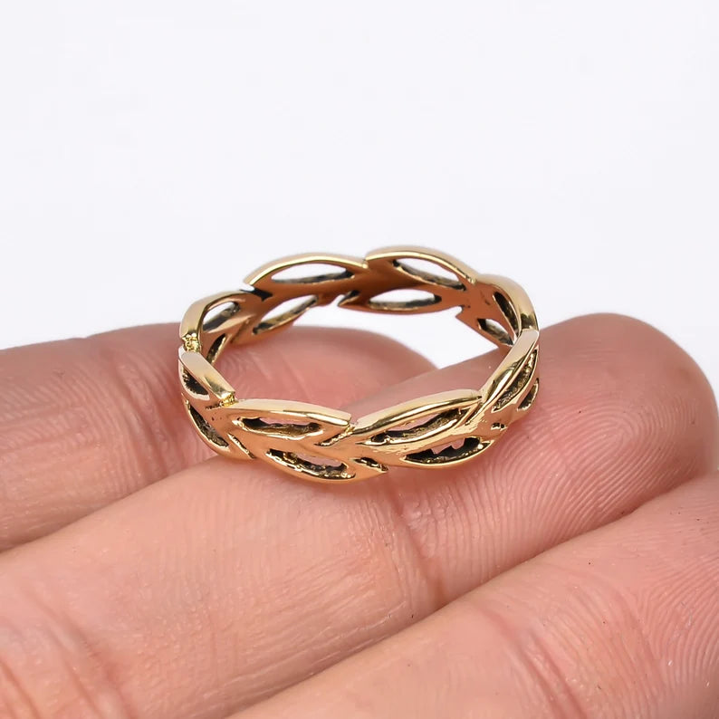 Bohemian Finger Statement Promise Eternity Ring