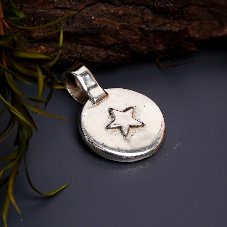 925 Sterling Silver Star Promise Pendant