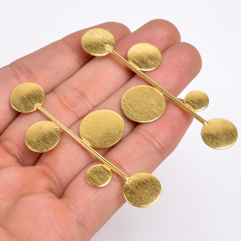 Stud Round Minimalist Drop Handcrafted Earrings