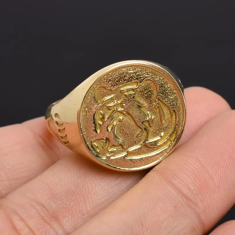 Tiger Claw Handcrafted Statement Ring