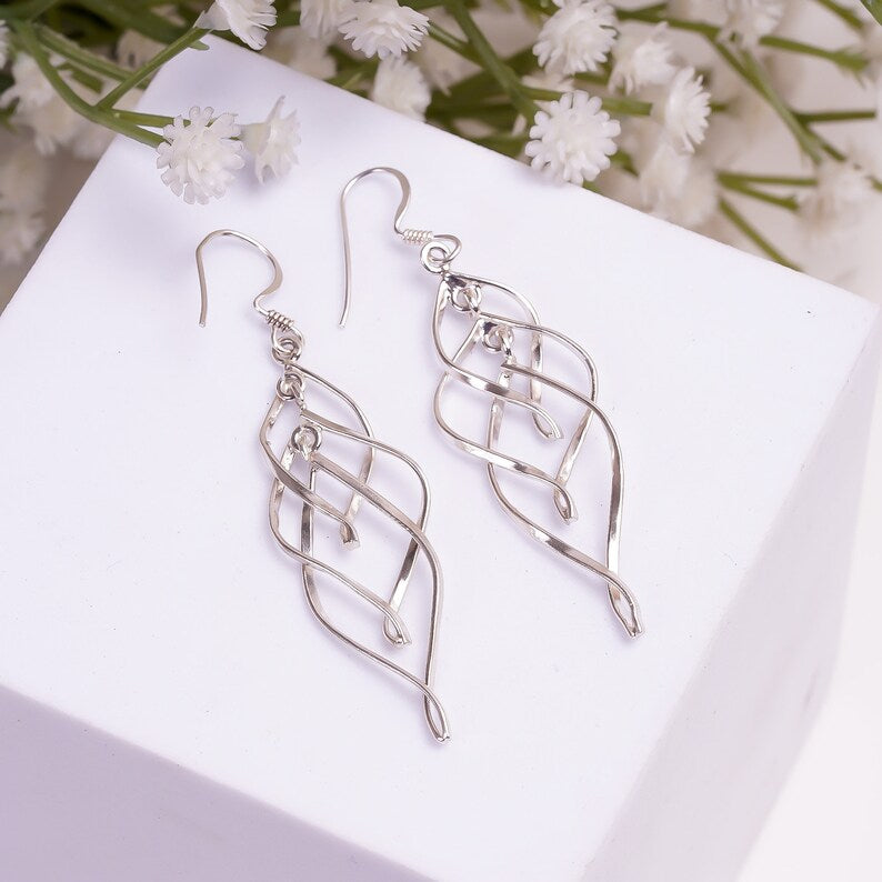 Dangling Handcrafted Drop Minimalist Earrings