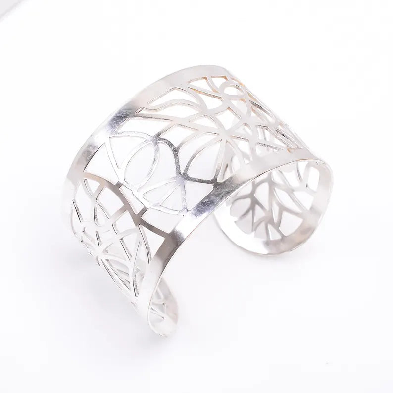 Handcrafted Minimalist Adjustable Wrist Bangle