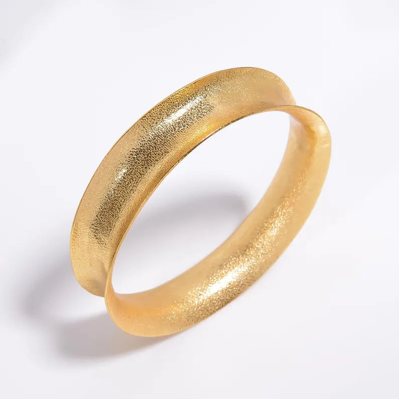Brass Women Statement Bangle