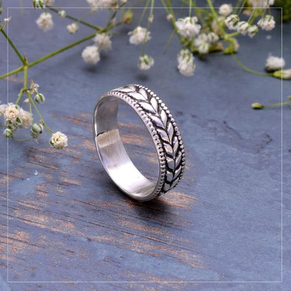 Designer Bohemian Handcrafted Meditation Spinner Ring