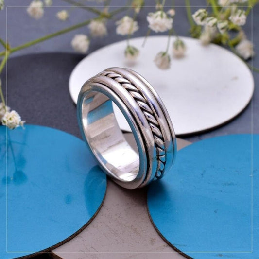 Spinner Handcrafted Anti-Anxiety Ring