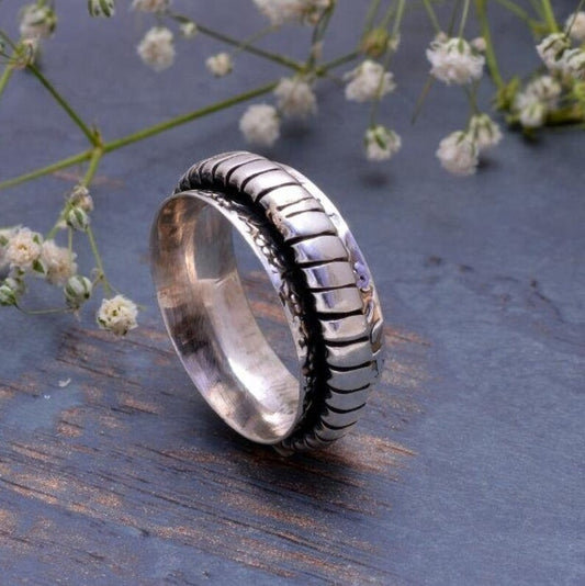 Spinner Promise Handmade Ring