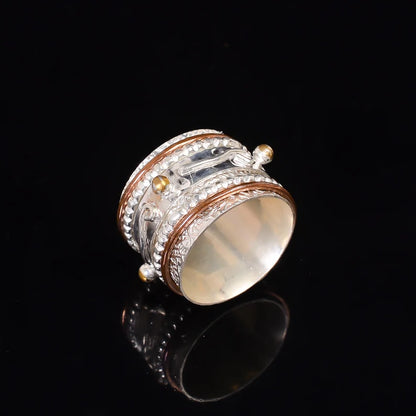 Immaculate Designer Spinner Band  Ring