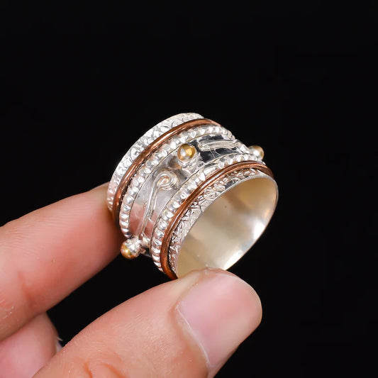 Immaculate Designer Spinner Band  Ring