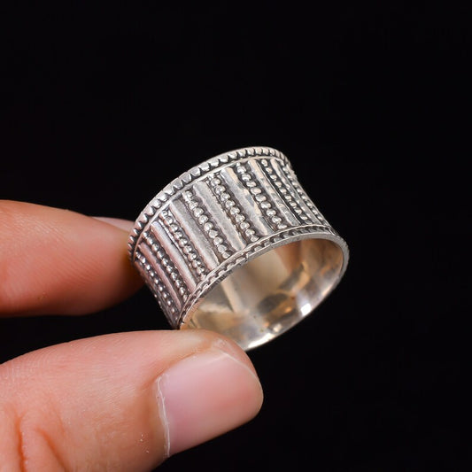 Gorgeous Designer Vintage Style Handmade Thumb Band Ring