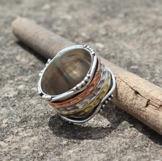 Spinner Thumb Fidget Healing Ring