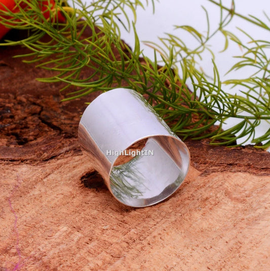 Promise Handcrafted Thumb Band Statement Ring
