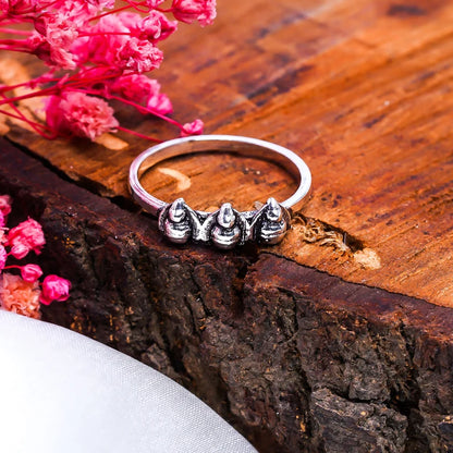 Honey Bee Handcrafted Bugs Insect Statement Ring