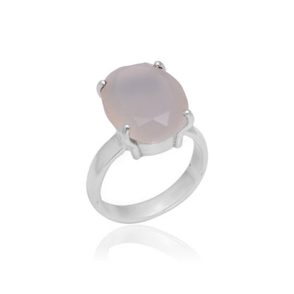 Agate Gemstone Handmade Statement Cocktail Ring