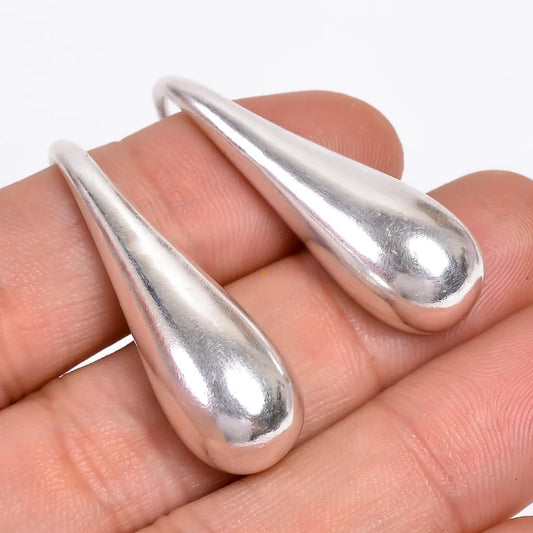 Handcrafted Teardrop Minimalist Drop And Dangle Earrings
