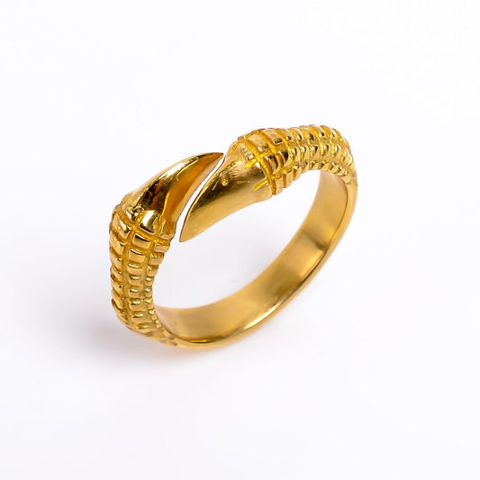 Claw Handcrafted Minimalist Adjustable Open Ring