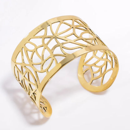 Brass Handcrafted Women's Wrist Adjustable Bangle