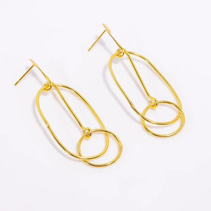 Handcrafted Minimalist Stud Women's Earrings