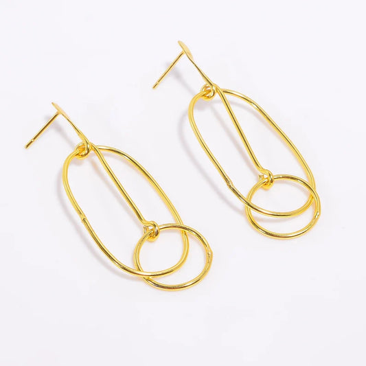 Handcrafted Minimalist Stud Women's Earrings