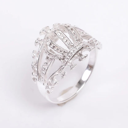 Crown Handcrafted King & Queen Minimalist Ring