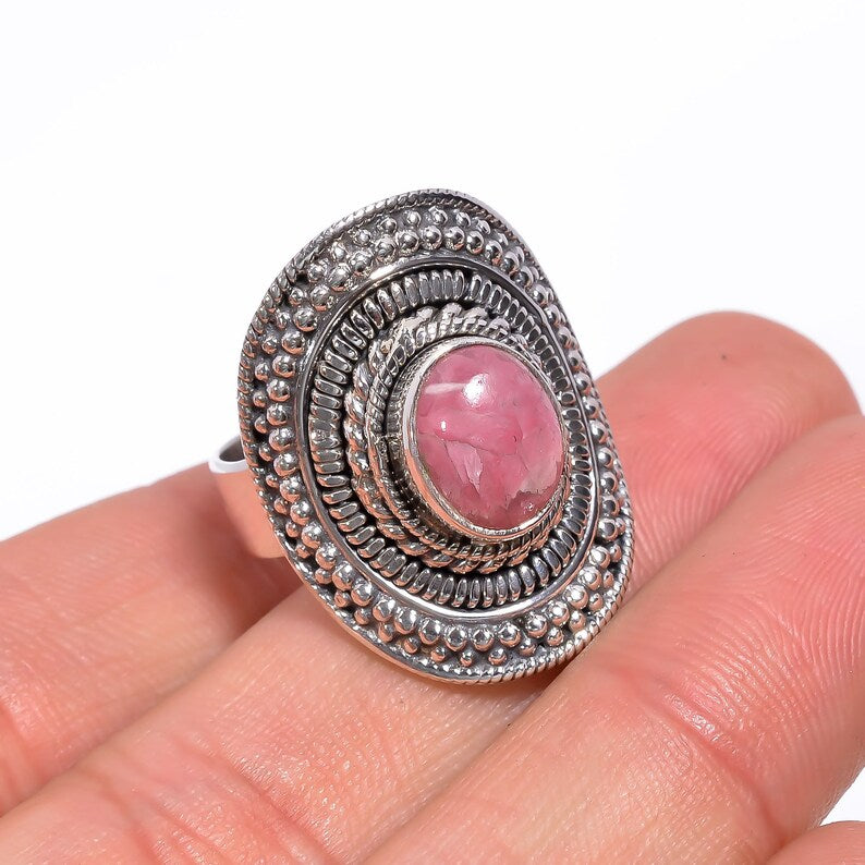Ruby Handcrafted Statement Natural Gemstone Ring