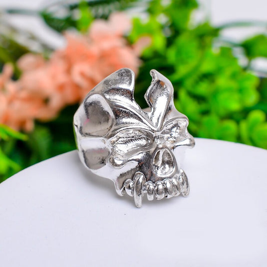 Skull Handcrafted Statement Minimalist Elegant Ring