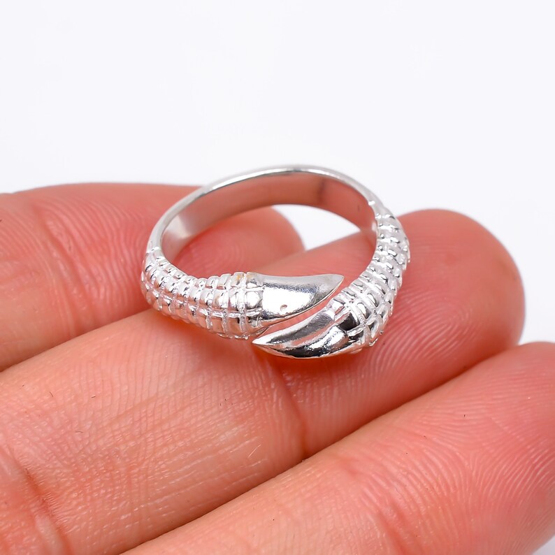 Claw Handcrafted Minimalist Adjustable Statement Ring