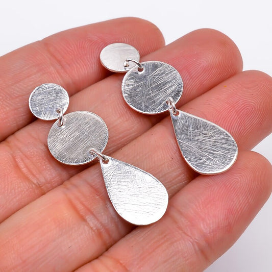 Dangling Handcrafted Minimalist Stud Earrings