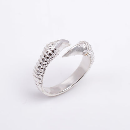 Claw Handcrafted Minimalist Adjustable Statement Ring