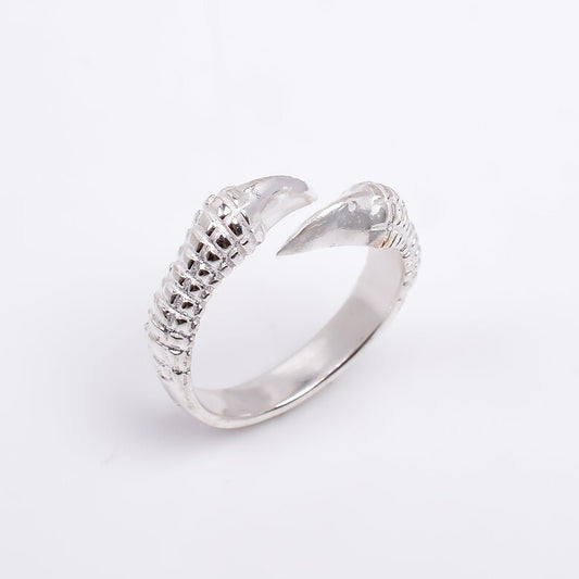 Claw Handcrafted Minimalist Adjustable Statement Ring
