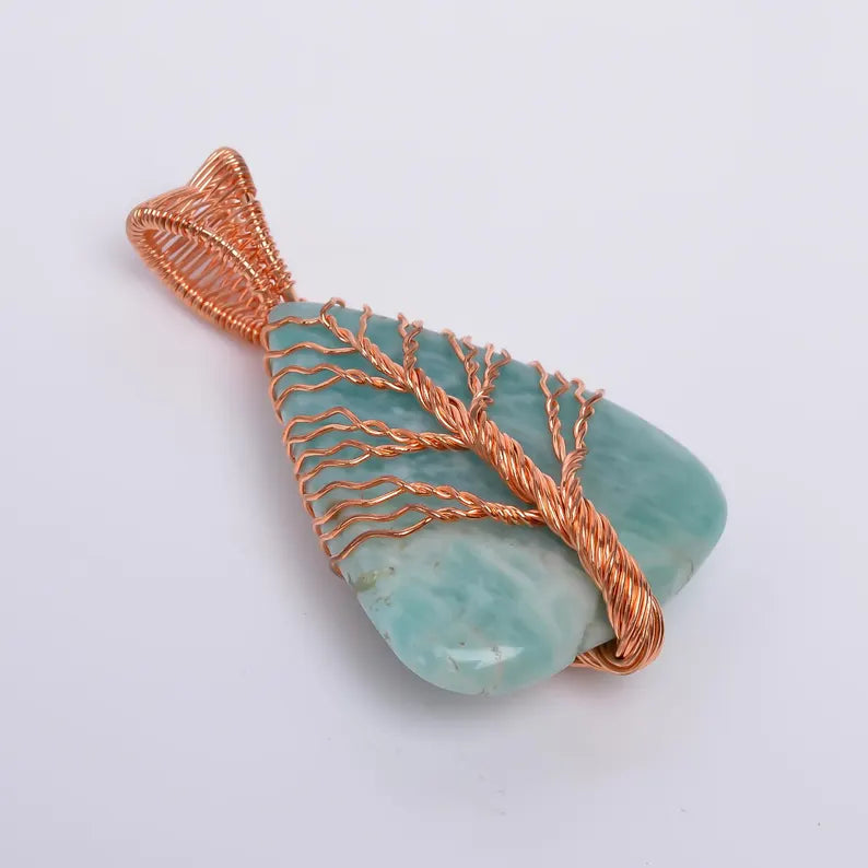 Jade Gemstone 925 Sterling Silver Handcrafted Pendant