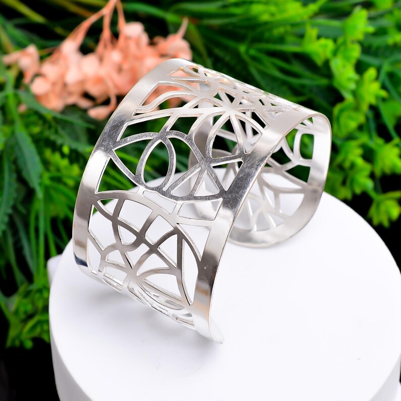 Handcrafted Minimalist Adjustable Wrist Bangle